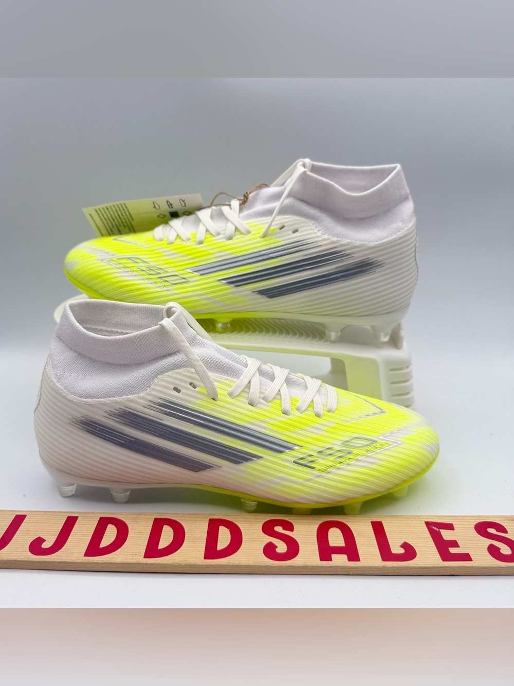 Adidas F50 Sparkfusion League Soccer FG AG Cleats White Women's Size 6 JP8350